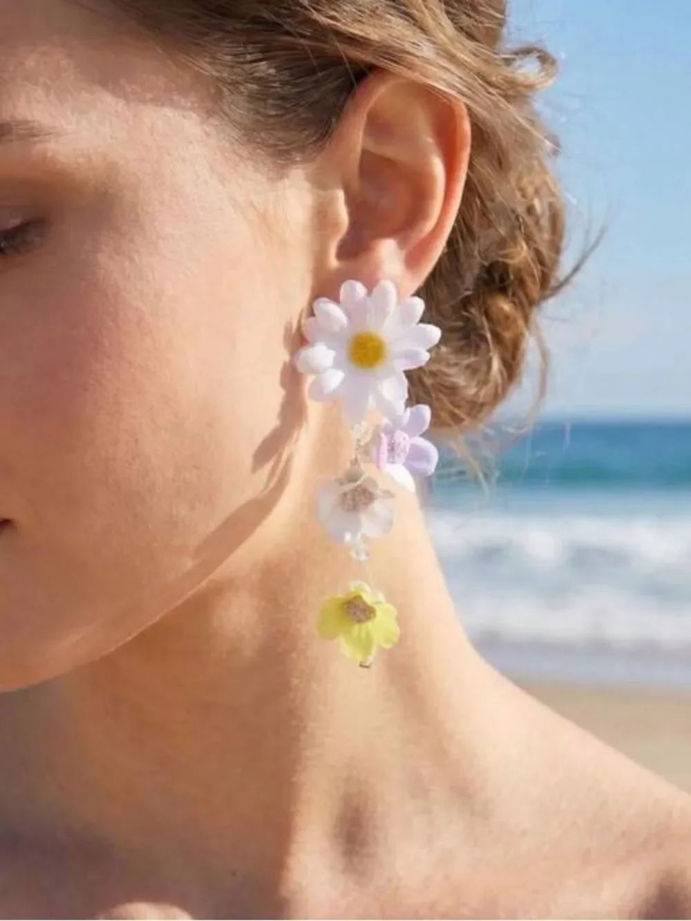Daisy Drop Earrings #2686